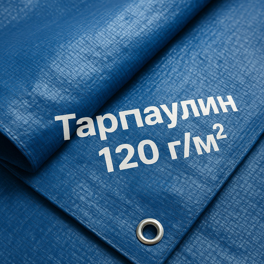 Тарпаулин 120 г/м2 для сооружения туристической палатки